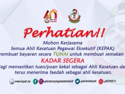 Peringatan bayaran tunai